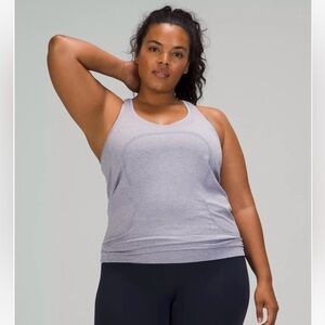 Lululemon SWIFTLY TECH RACERBACK TANK TOP 2.0 peripurple size 8